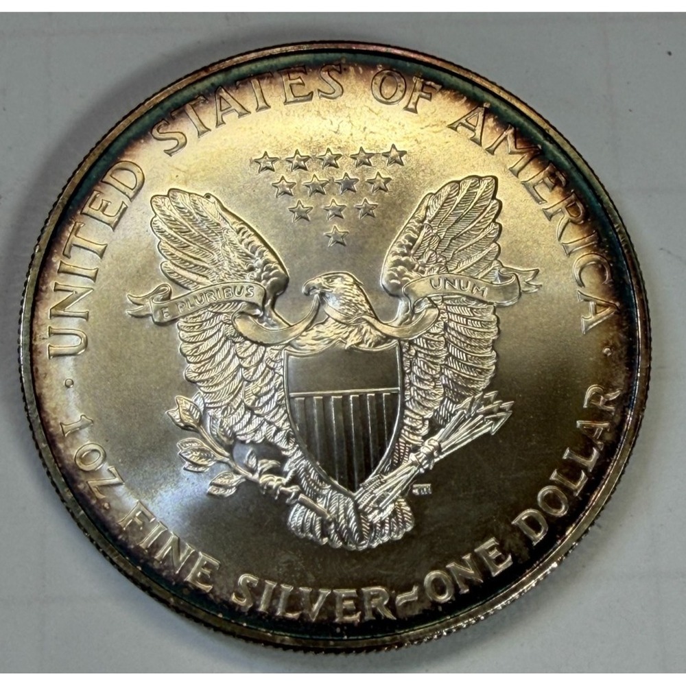 1995 1oz .999 fine silver American Silver Eagle - Picture 4 of 4